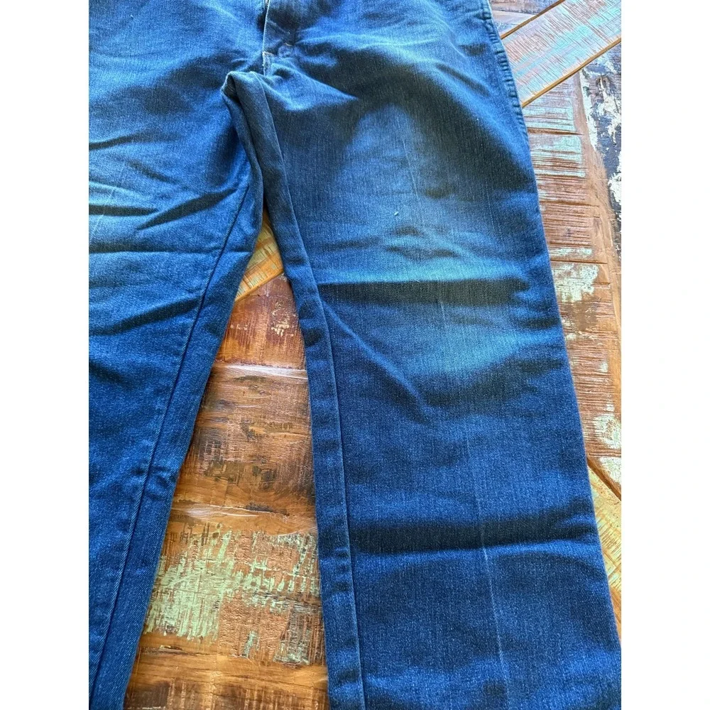 Wrangler Five Star Men's Jeans - Dark Stonewash, Size 38 X 29